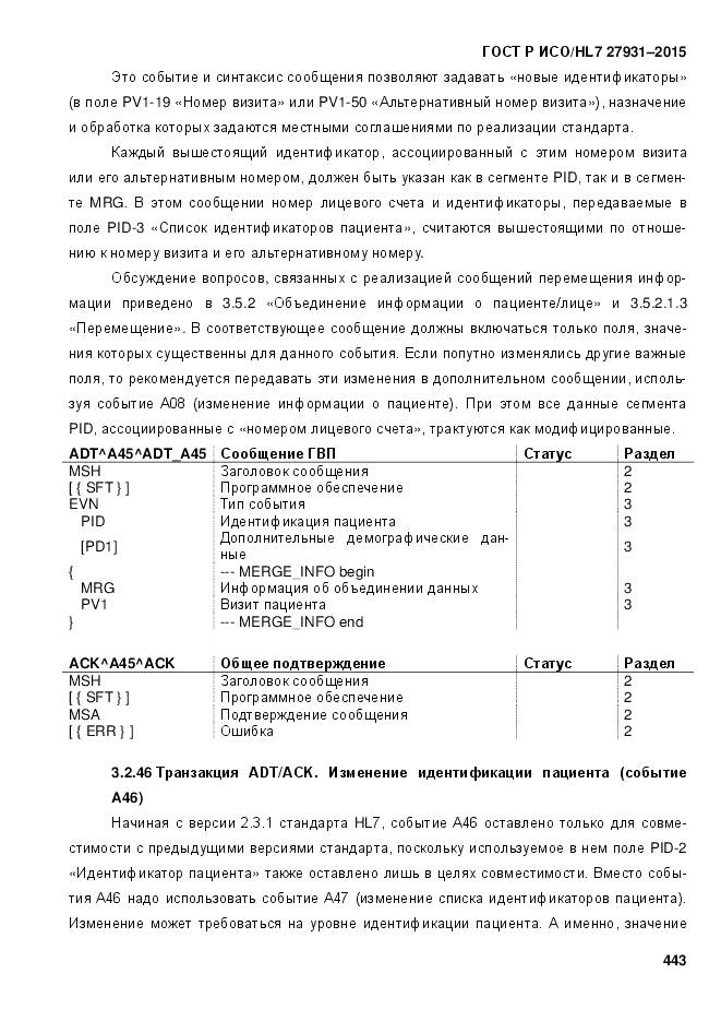 ГОСТ Р ИСО/HL 7 27931-2015, страница 450